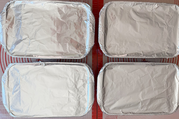 beef chuck roast: cover tight with aluminum foil.